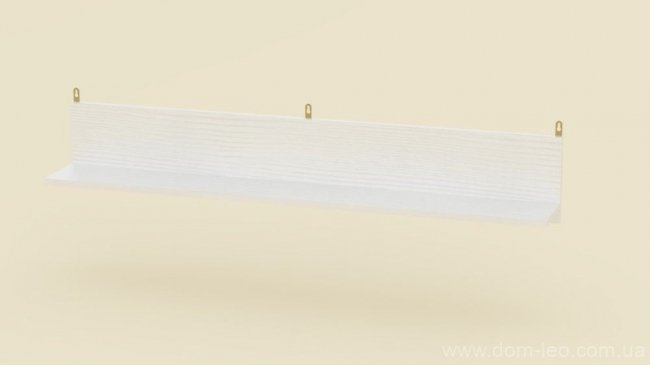 Полка П-25 Компанит белый (нимфея альба)