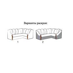 Диван угловой Фаворит раскрой