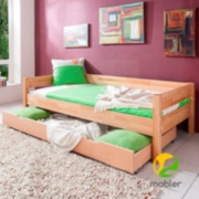 Кровать b020 с ящиком 90*200см
