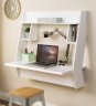 Навесной компьютерный стол Comfy Home AirTable-III (белый)