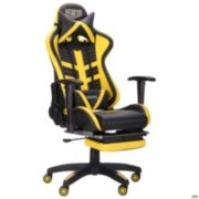 Кресло VR Racer BattleBee черный/желтый Кресло VR Racer BattleBee черный/желтый