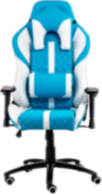 Кресло геймерское ExtremeRace light blue/white