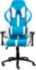 Кресло геймерское ExtremeRace light blue/white спереди