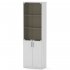 Шкаф книжный КШ-6 Компанит фото белый